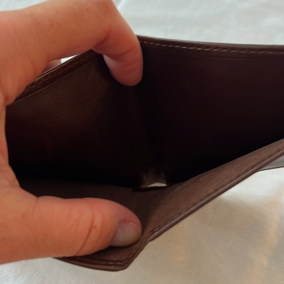 Vintage Men's Coach Bifold Leather Wallet - Picture 6 of 7